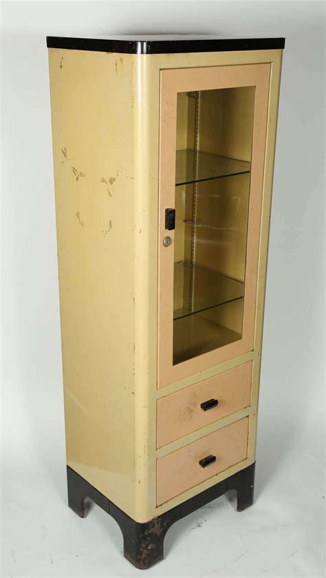 vintage steel medicine cabinet|vintage free standing medicine cabinet.